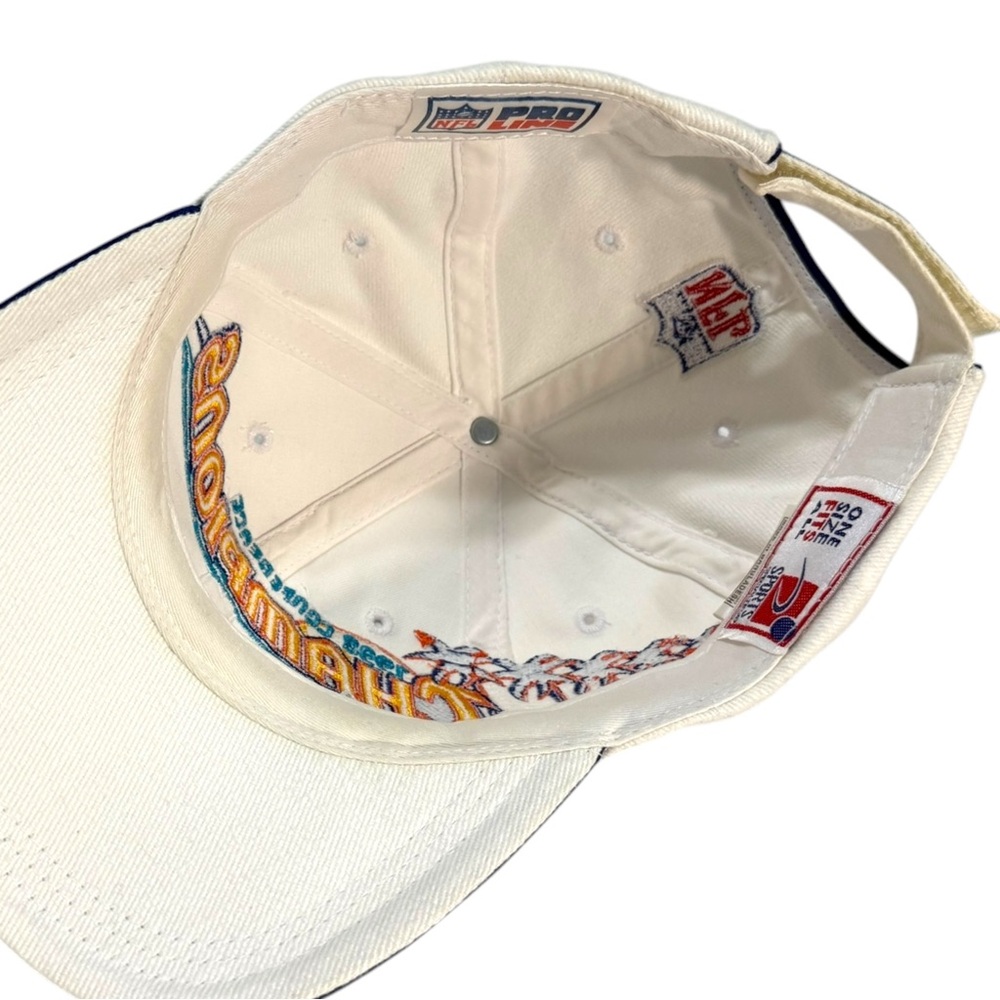 Vintage‎ Denver Broncos Hat/Cap StrapBack 1998 Champions NFL Football -OS - Picture 7 of 8